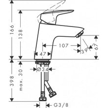 Cargar imagen en el visor de la galería, Pack Grifería Hansgrohe Logis 70 lavabo + Logis 70 bidé
