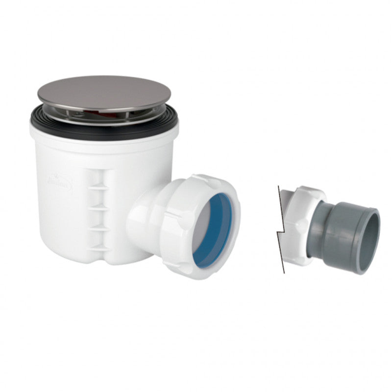 Jimten Válvula sifónica para plato ducha altura reducida Ø70. Sifón 50 mm 9535 S-374