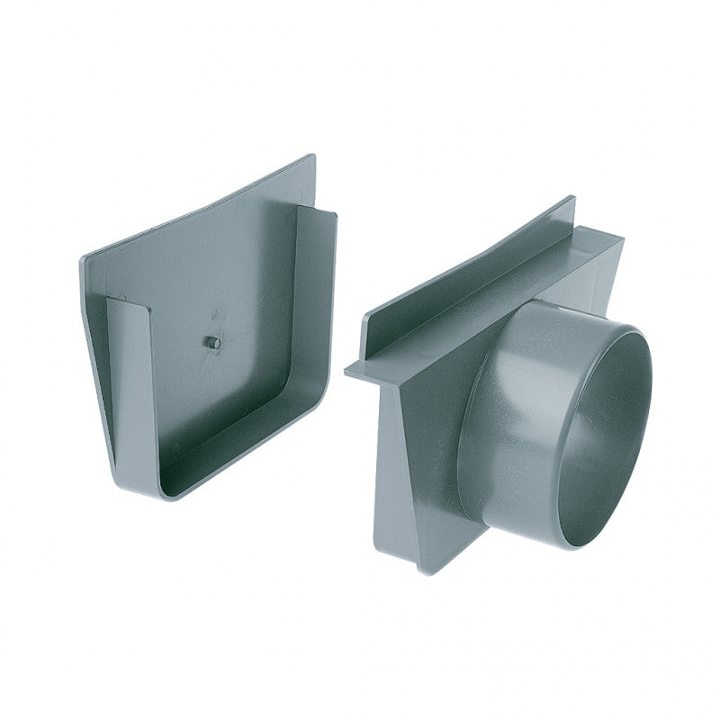 Jimten Conjunto tapón/salida Ø110 M ancho 200 1107 S-270