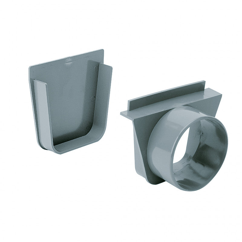 Jimten Conjunto tapón/salida Ø110 M ancho 130 1098 S-245
