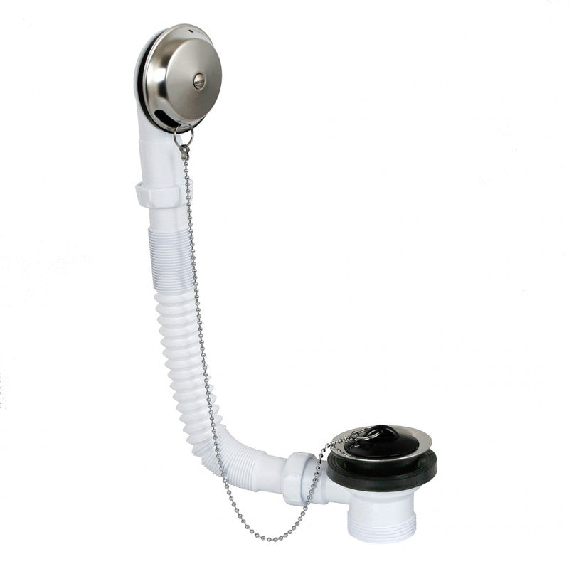 Jimten Desagüe bañera flexible salida vertical NO SIFÓNICA. S-112