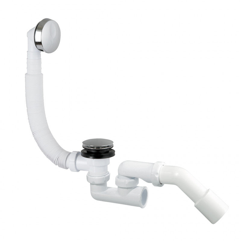 Jimten Desagüe bañera sifonico flexible autolimpiante salida orientable Ø40 Ø50 S-490